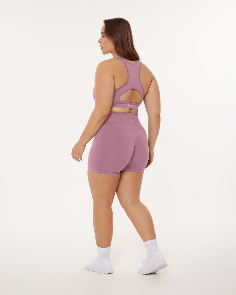 Seamless High-Waisted 4.5" Butt Lifting Biker Shorts