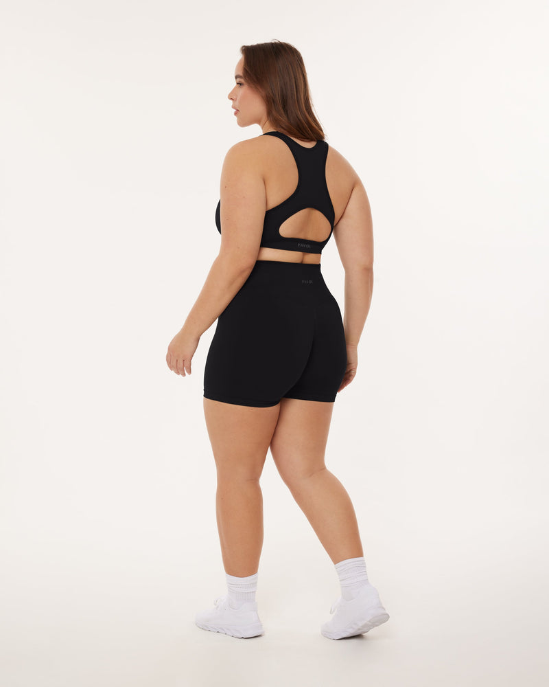 Seamless High-Waisted 4.5" Butt Lifting Biker Shorts