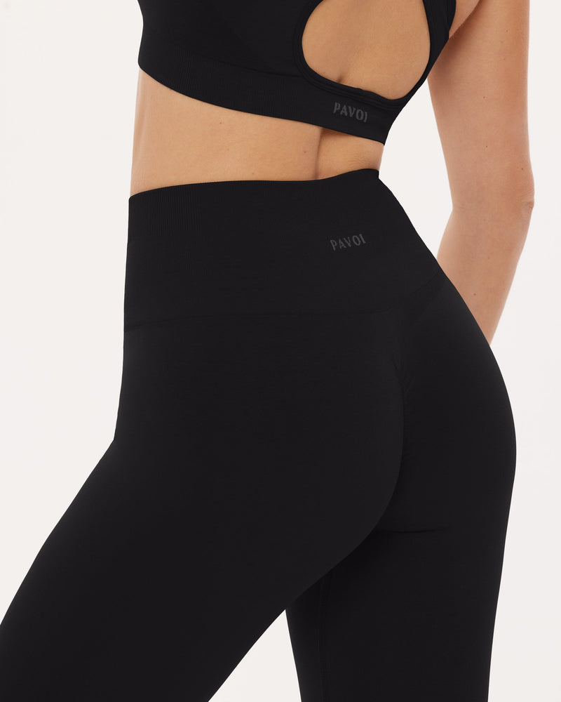 Seamless High-Waisted Butt Lifting Workout Leggings