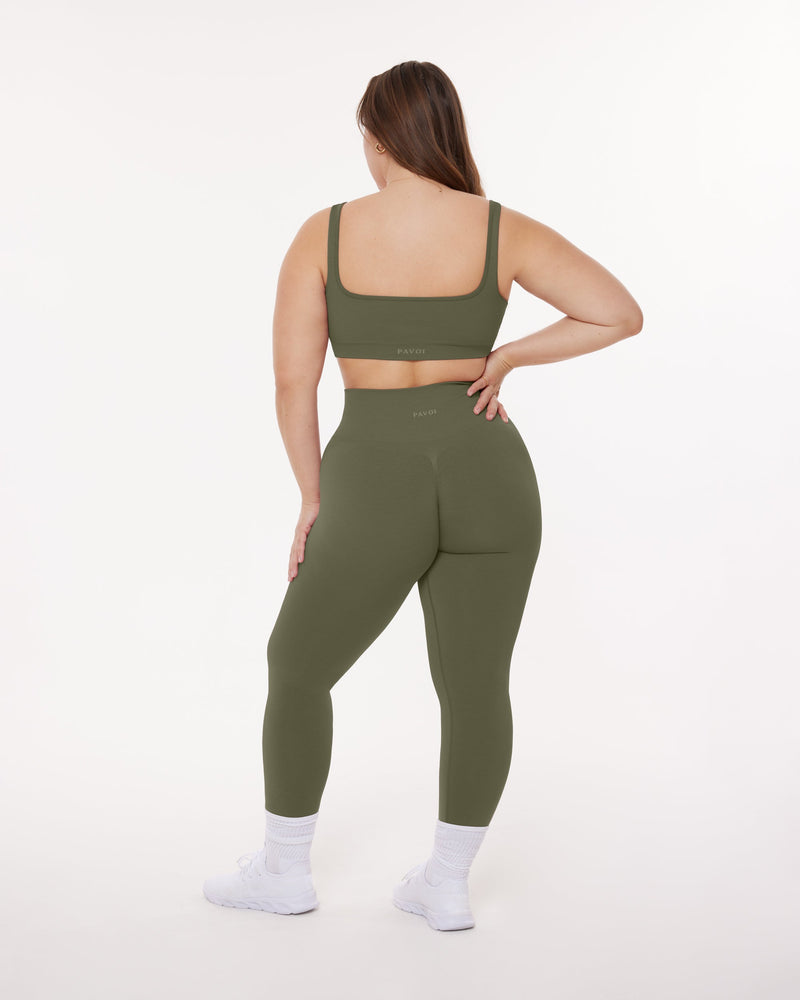 Seamless High-Waisted Butt Lifting Workout Leggings