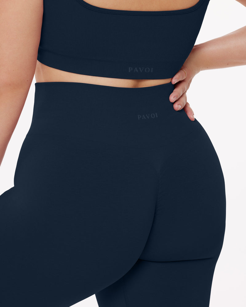 Seamless High-Waisted Butt Lifting Workout Leggings