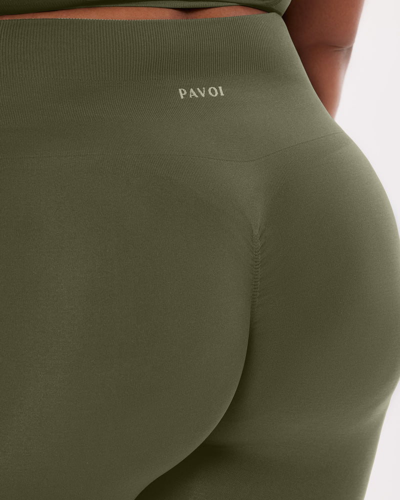 Seamless High-Waisted Butt Lifting Workout Leggings