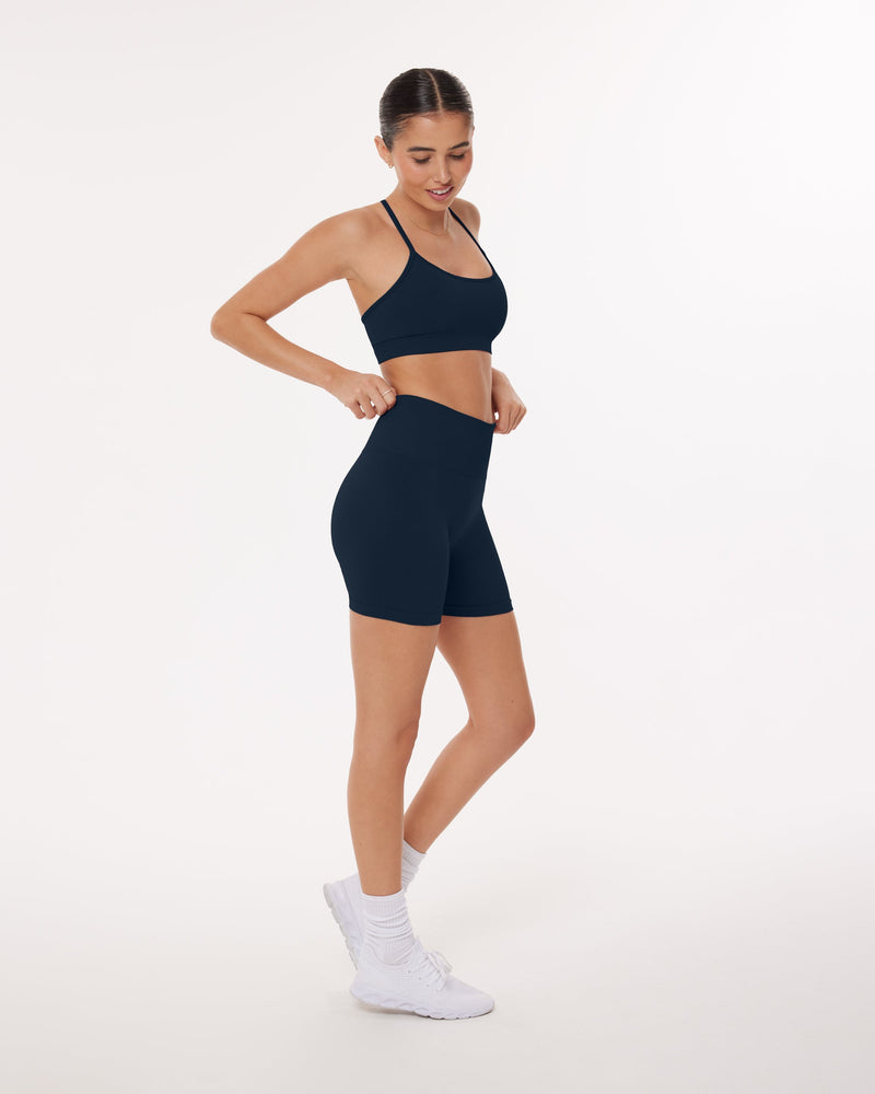 Seamless High-Waisted 4.5" Butt Lifting Biker Shorts