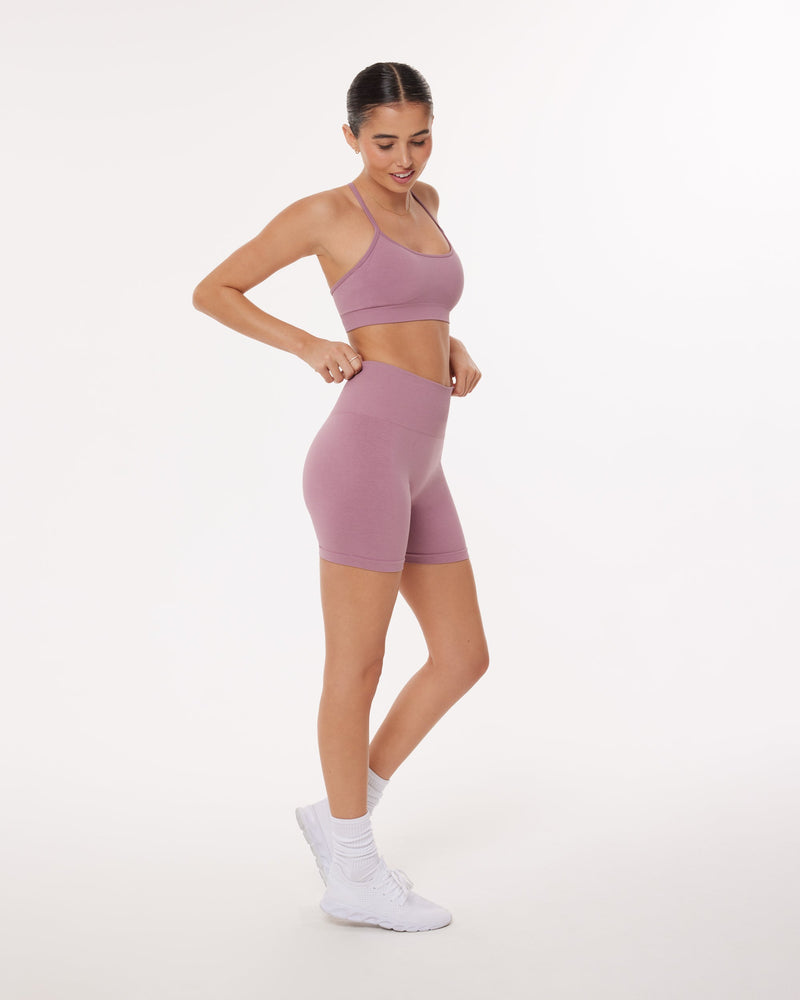 Seamless High-Waisted 4.5" Butt Lifting Biker Shorts