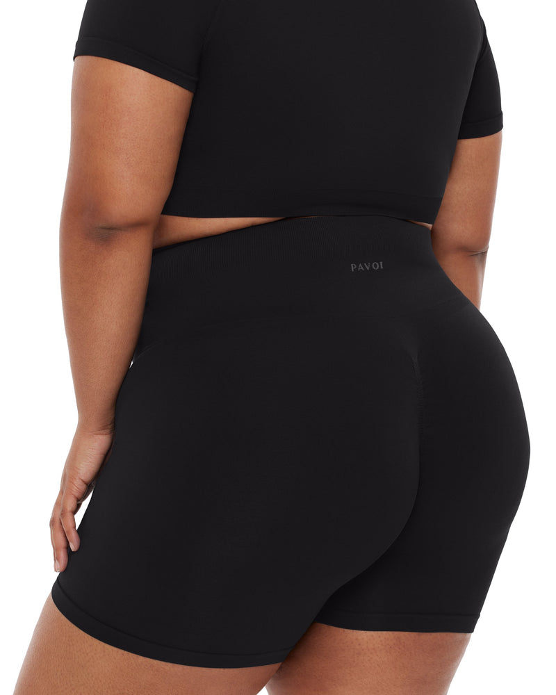 Seamless High-Waisted 6" Butt Lifting Biker Shorts