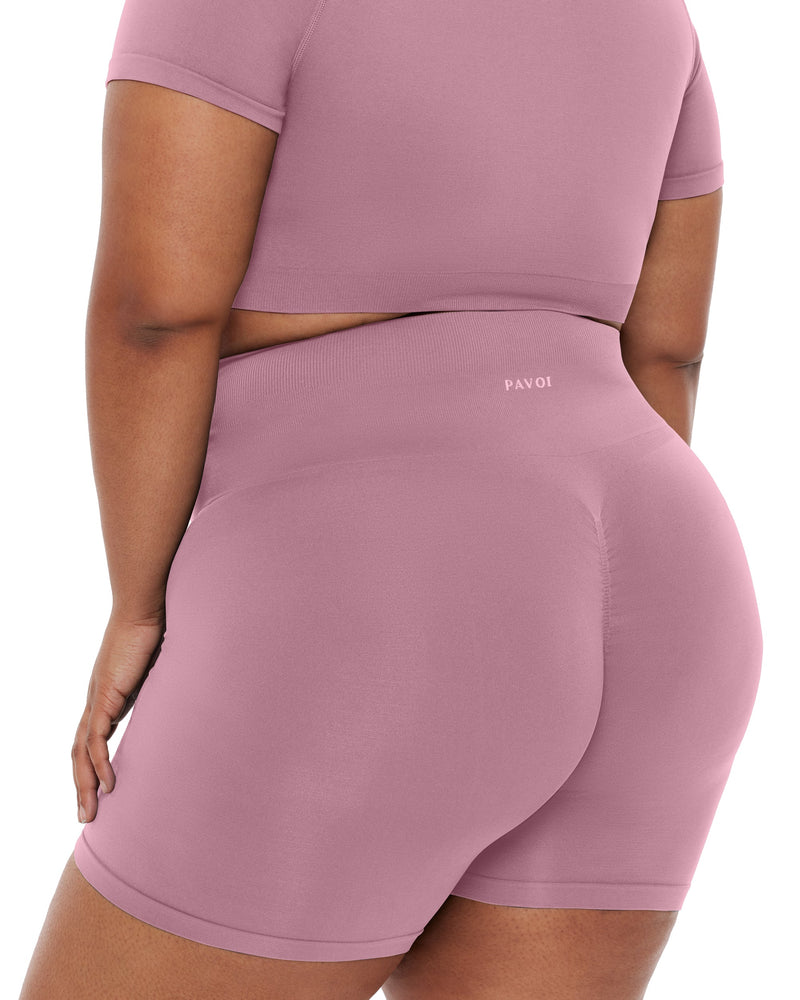 Seamless High-Waisted 6" Butt Lifting Biker Shorts