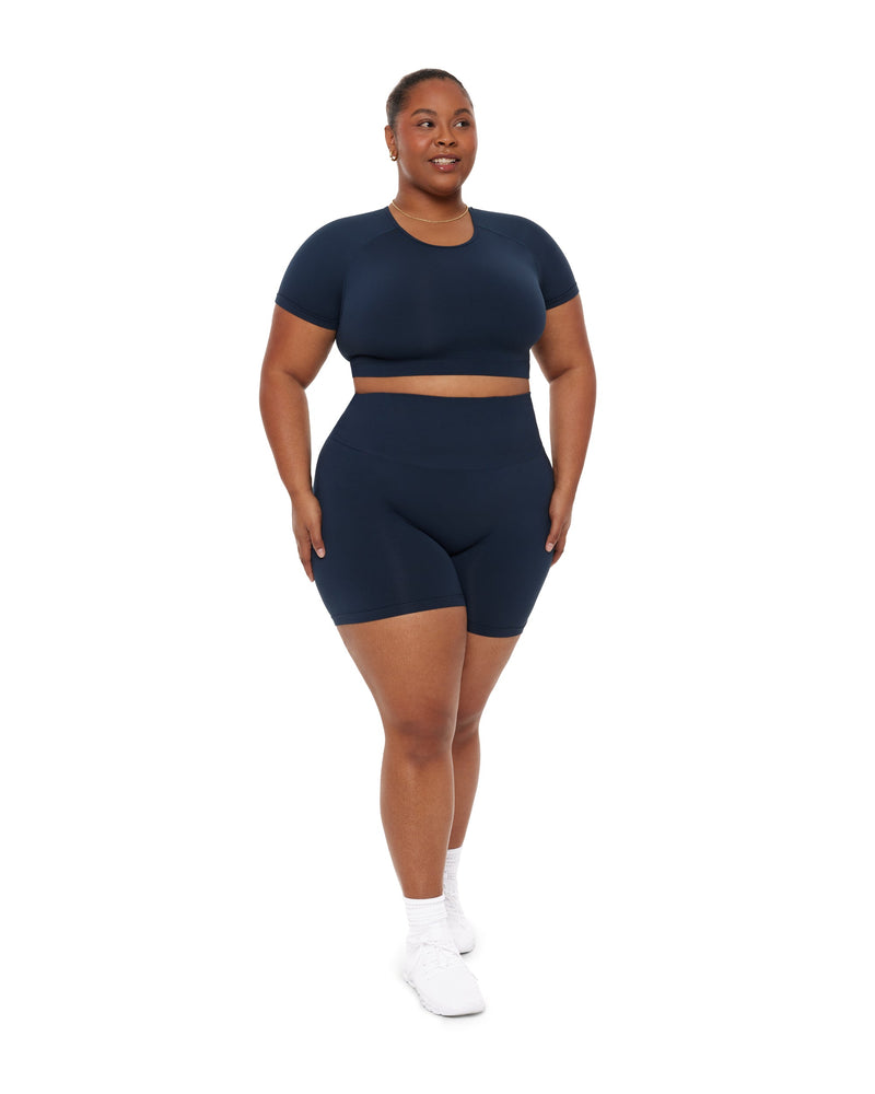 Seamless High-Waisted 6" Butt Lifting Biker Shorts