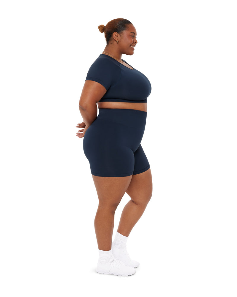 Seamless High-Waisted 6" Butt Lifting Biker Shorts