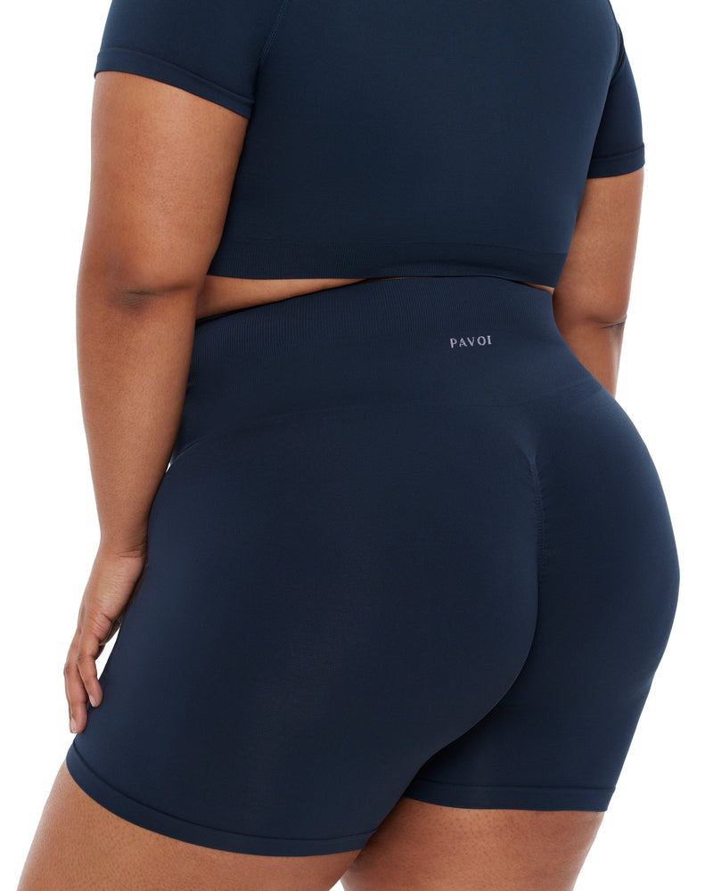 Seamless High-Waisted 6" Butt Lifting Biker Shorts