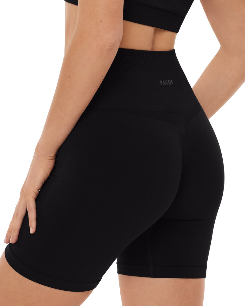 Seamless High-Waisted 6" Butt Lifting Biker Shorts