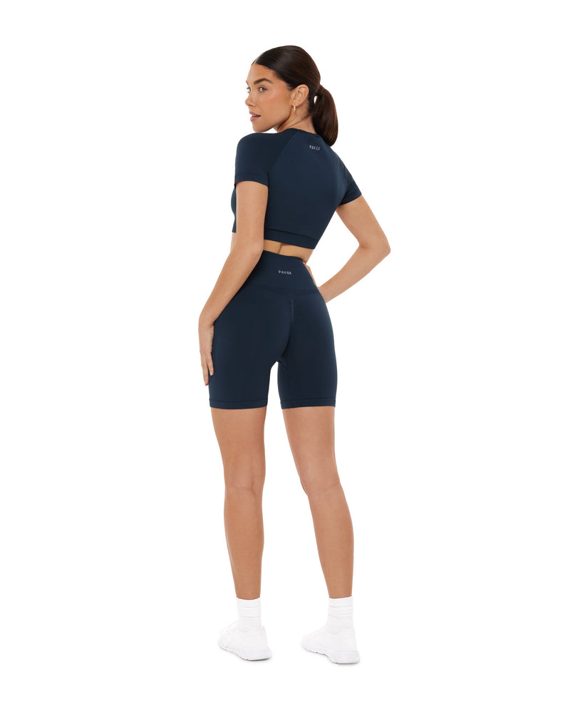 Seamless High-Waisted 6" Butt Lifting Biker Shorts