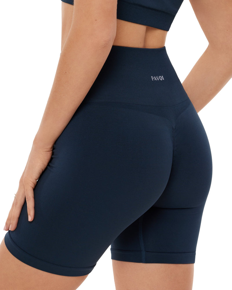 Seamless High-Waisted 6" Butt Lifting Biker Shorts