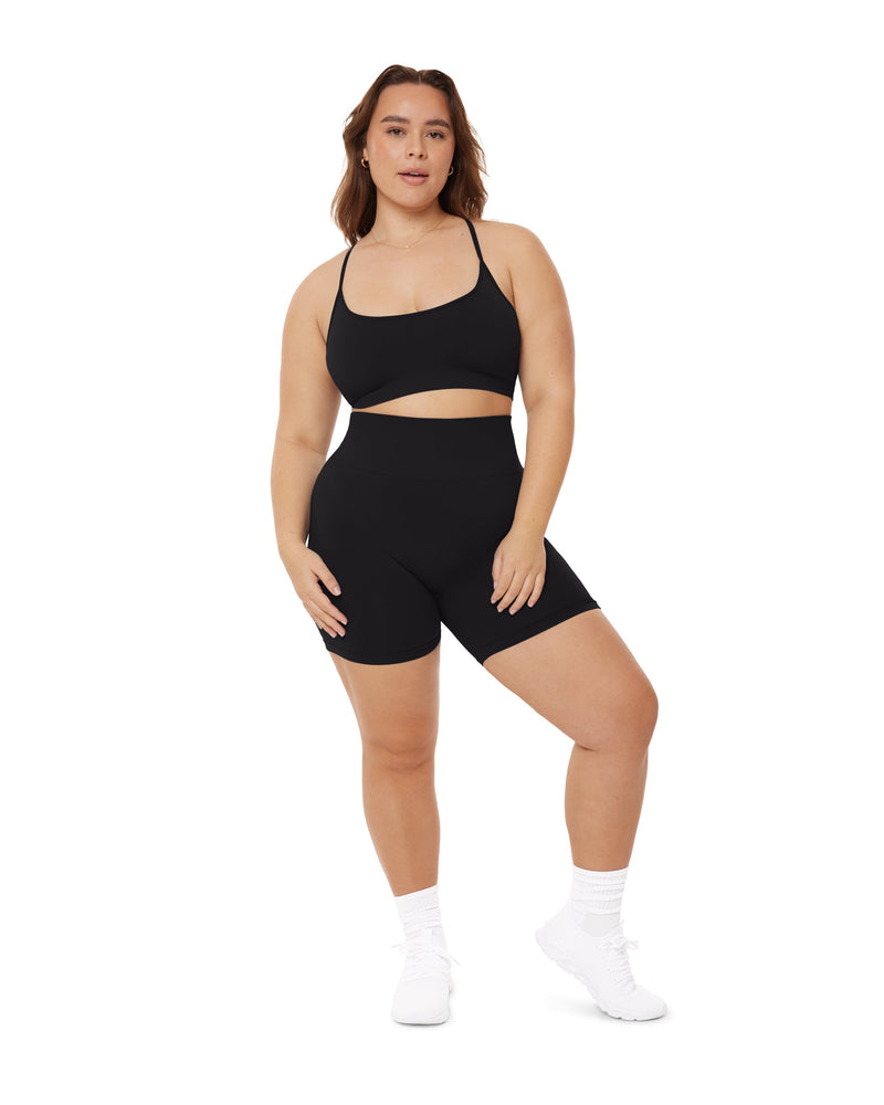 Seamless High-Waisted 6" Butt Lifting Biker Shorts