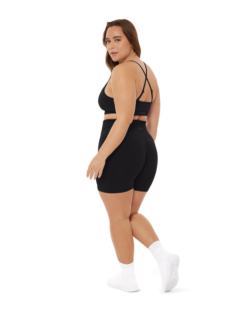 Seamless High-Waisted 6" Butt Lifting Biker Shorts