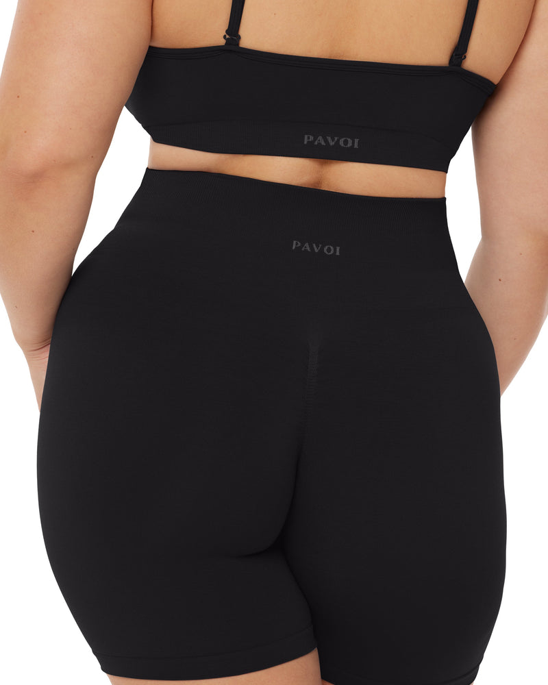 Seamless High-Waisted 6" Butt Lifting Biker Shorts