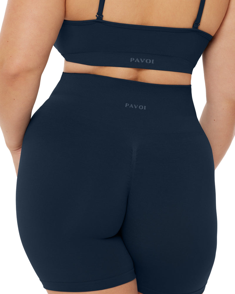 Seamless High-Waisted 6" Butt Lifting Biker Shorts