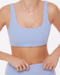 Yoga Low-Impact Scoop Neck Padded Sports Bra