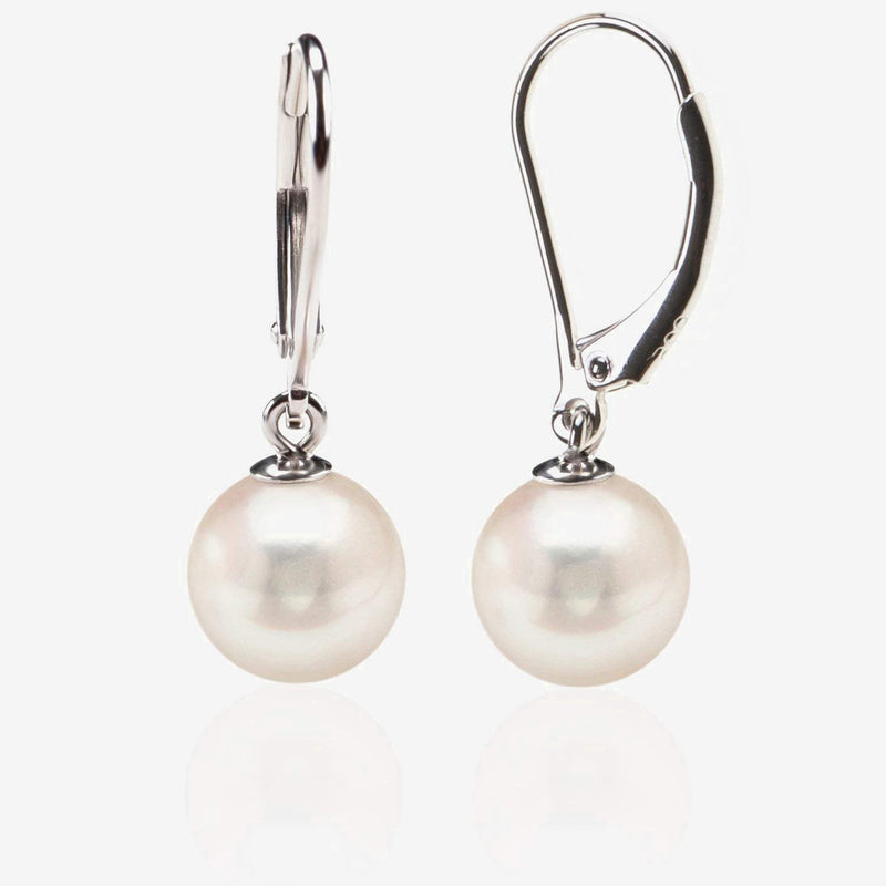 Shell Pearl Dangle Earrings