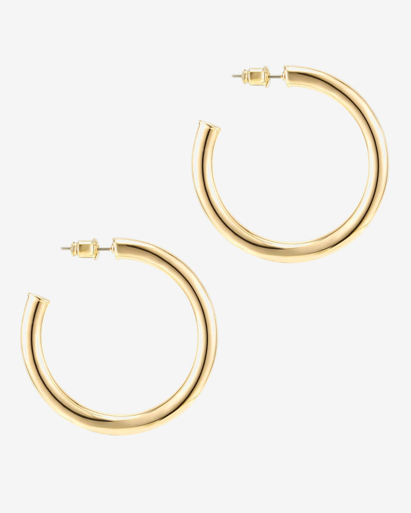 Vermeil Lightweight Hoop (3.5mm)