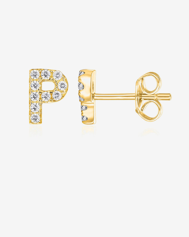 PAVOI - Gemma Initial Studs