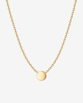 Vermeil Disc Necklace