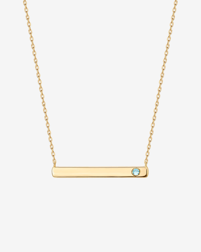 PAVOI - Horizontal Birthstone Bar