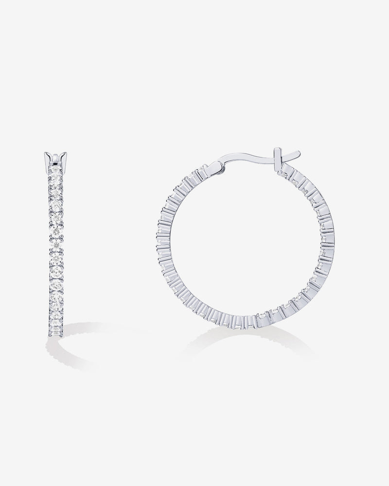 Vermeil Inside-Out Hoops