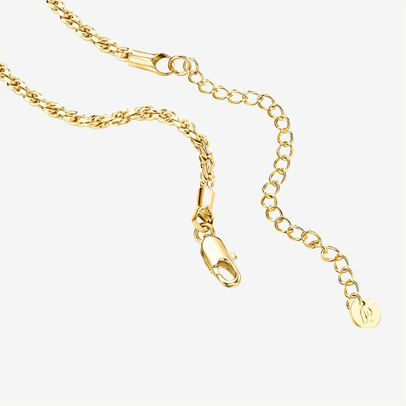 Vermeil Rope Chain Necklace