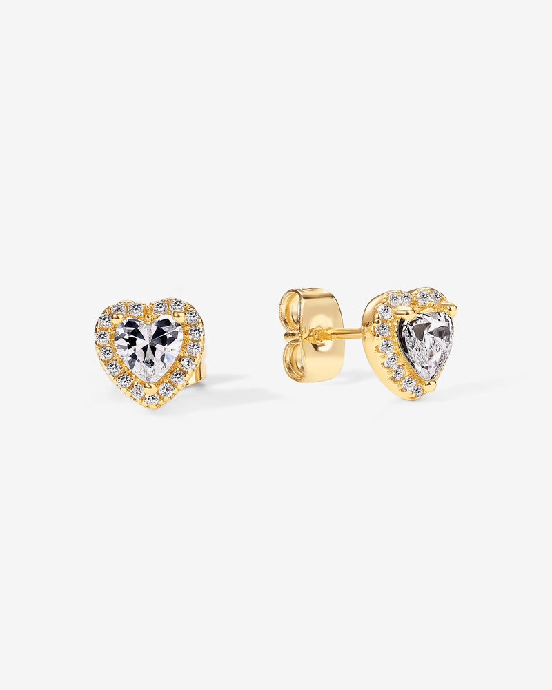 PAVOI - Heart Halo Studs