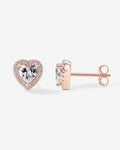 PAVOI - Heart Halo Studs