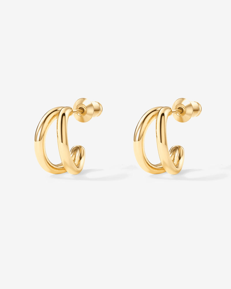 Vermeil Mia Hoops