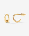 Vermeil Mia Hoops