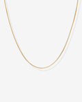 Vermeil Box Chain Adjustable Necklace