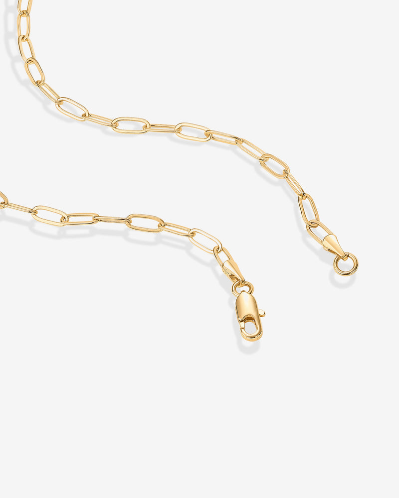 Vermeil Paperclip Chain Necklace