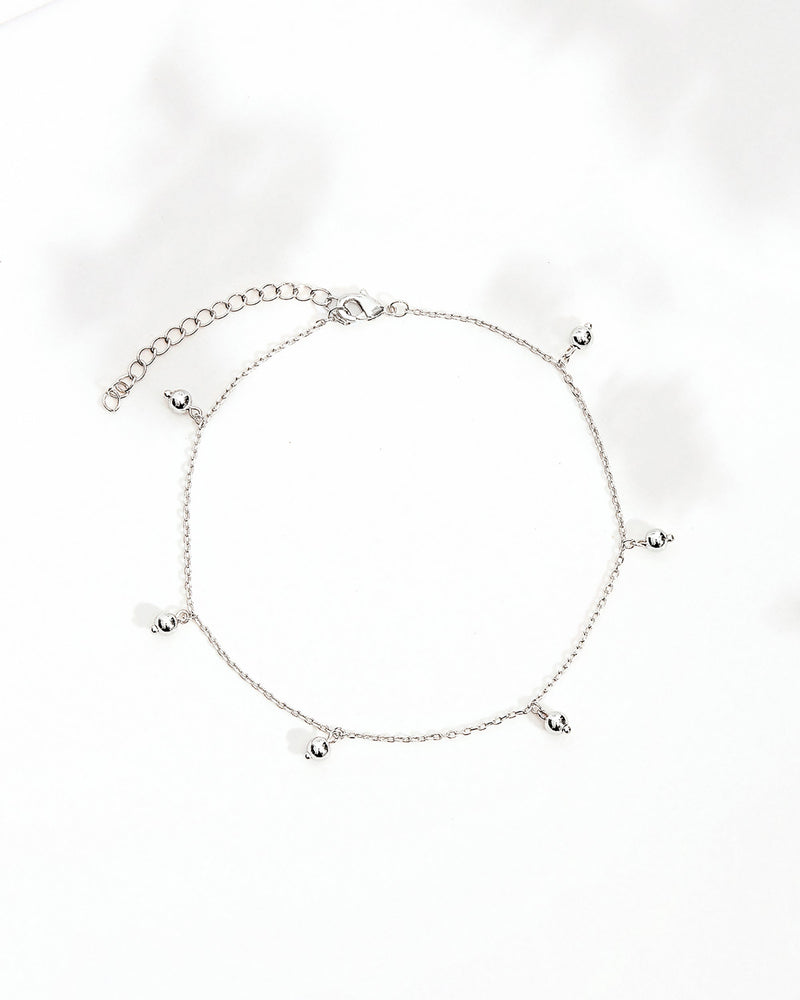 PAVOI - Charm Link Round Gold Anklet