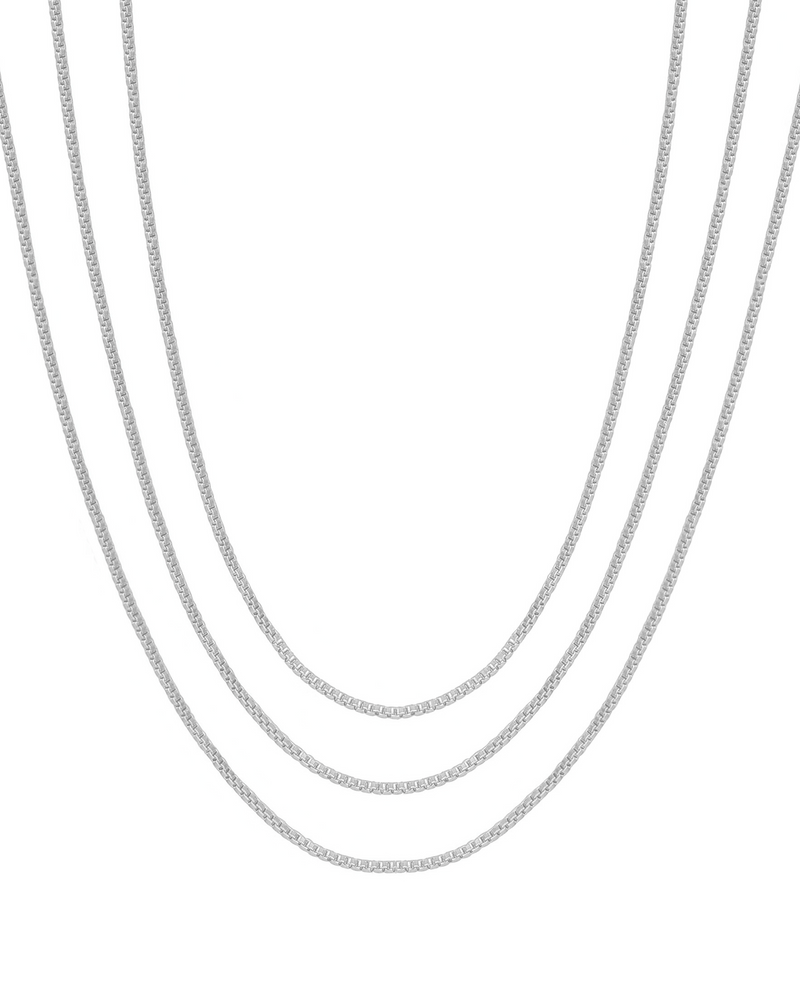 Three Layered Chain Necklace