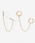 PAVOI - Ear Cuff Dangle Chain Earrings