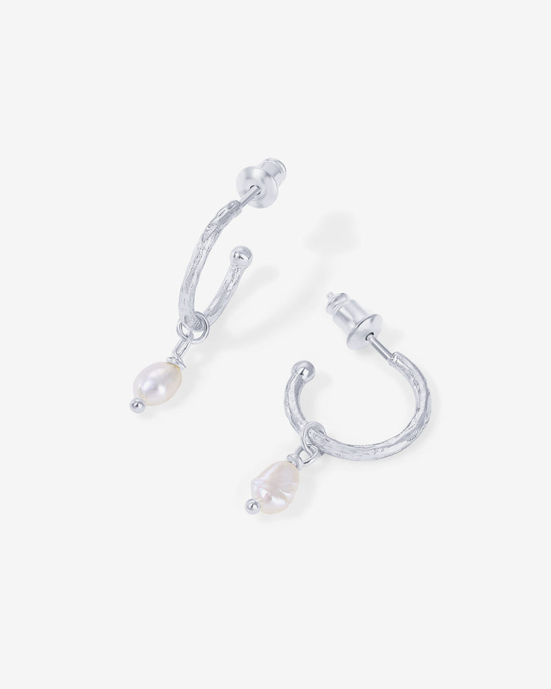 PAVOI - Drop Pearl Hoops