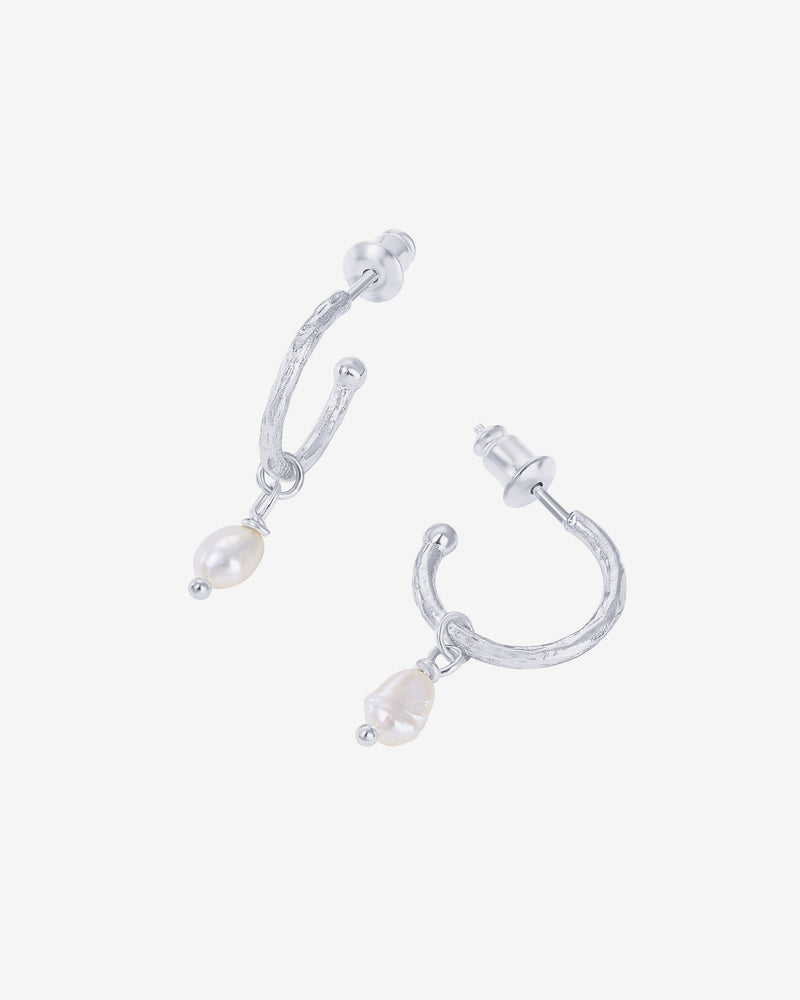 PAVOI - Drop Pearl Hoops