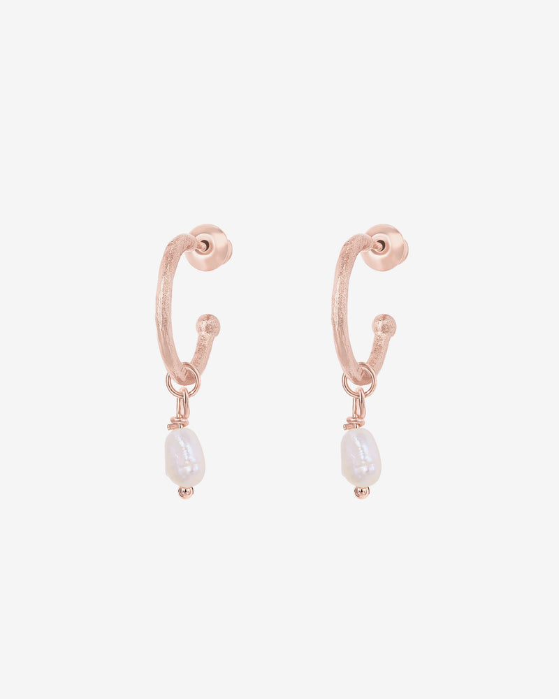 PAVOI - Drop Pearl Hoops