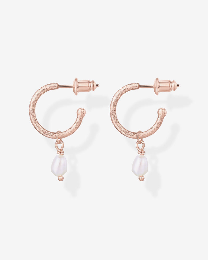 PAVOI - Drop Pearl Hoops