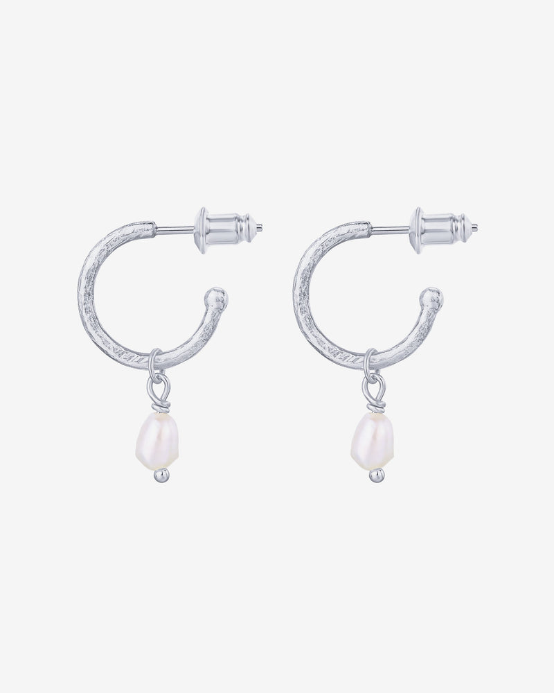 PAVOI - Drop Pearl Hoops