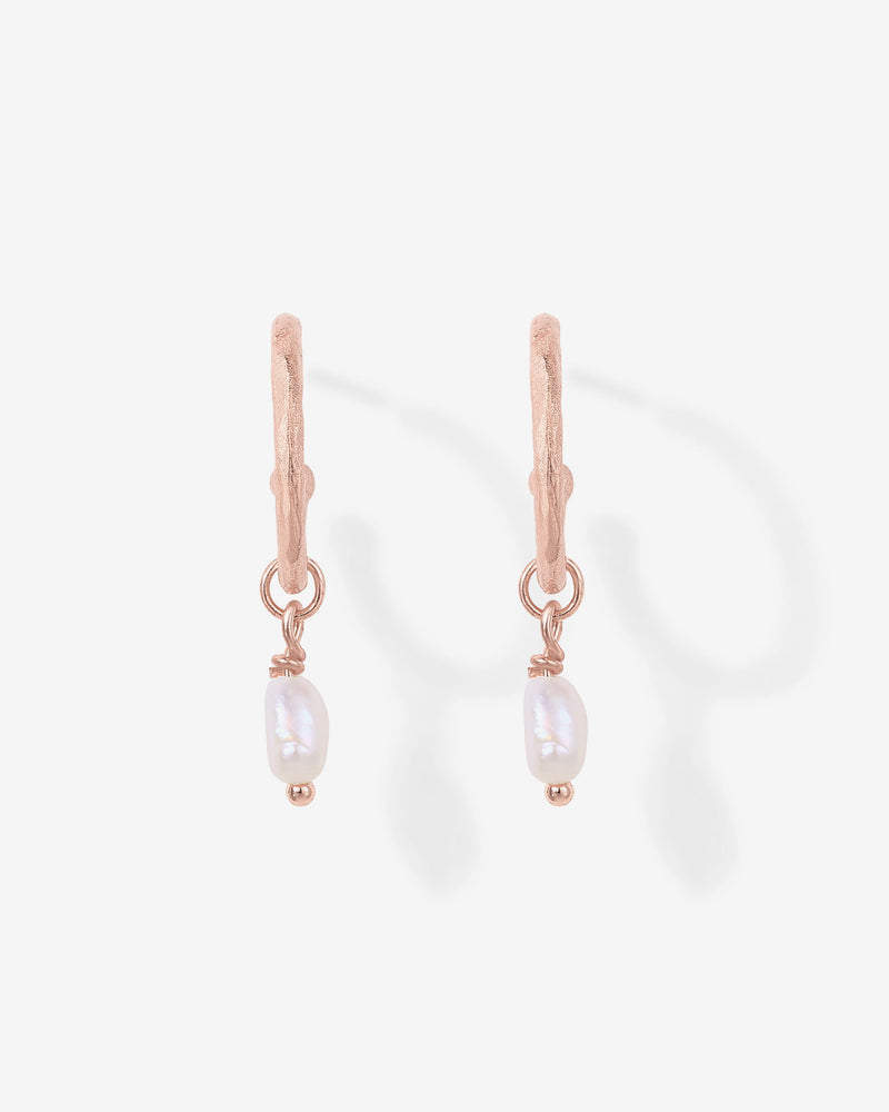 PAVOI - Drop Pearl Hoops