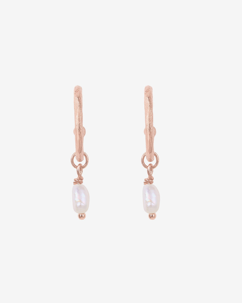 PAVOI - Drop Pearl Hoops