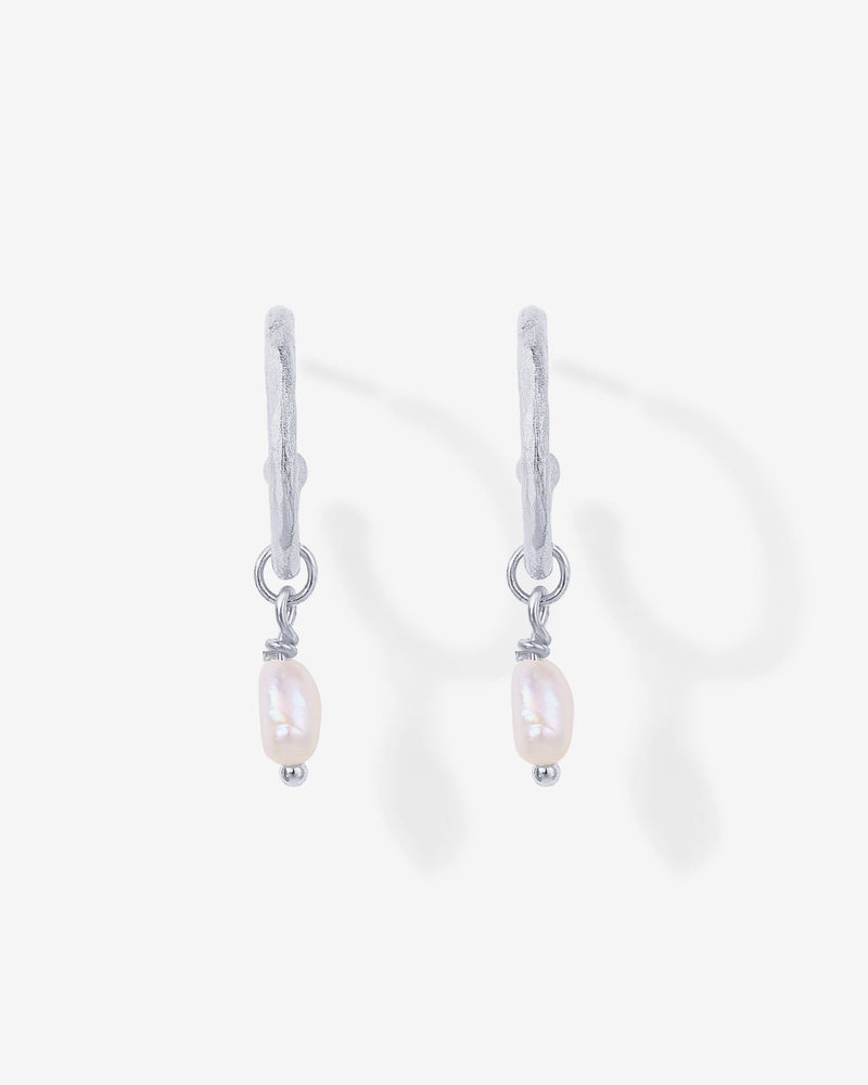 PAVOI - Drop Pearl Hoops