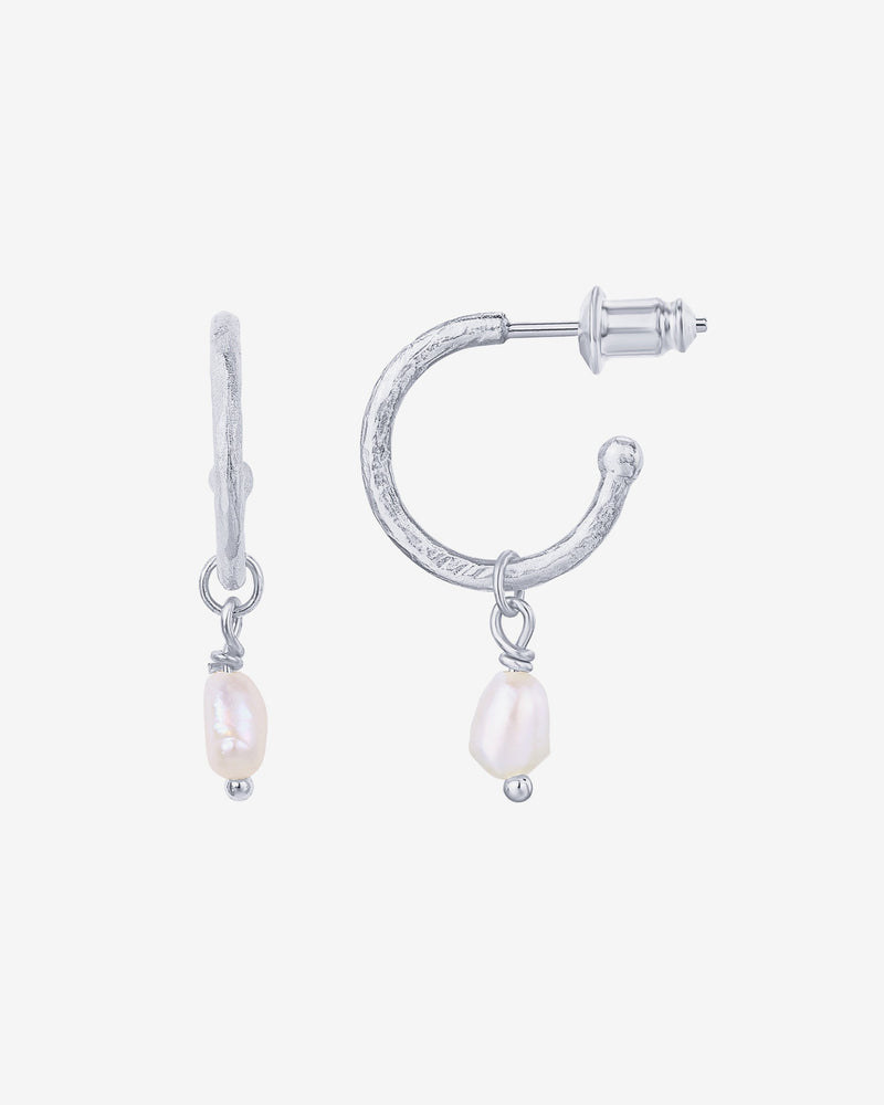 PAVOI - Drop Pearl Hoops