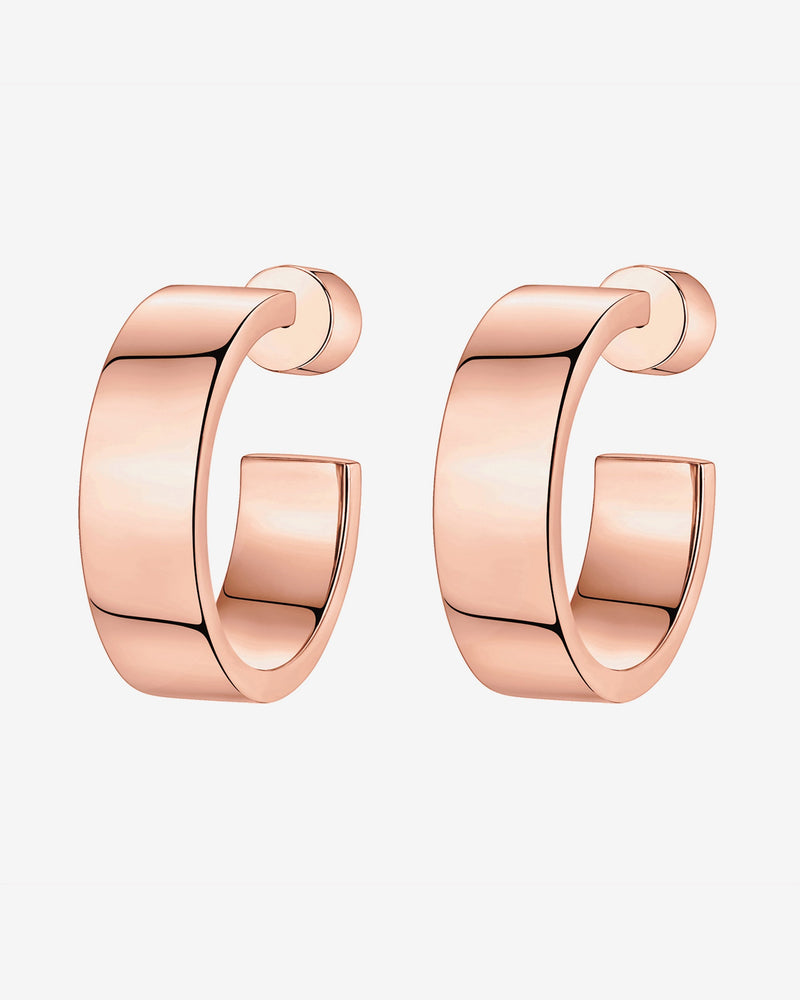 Squared Edge Hoops