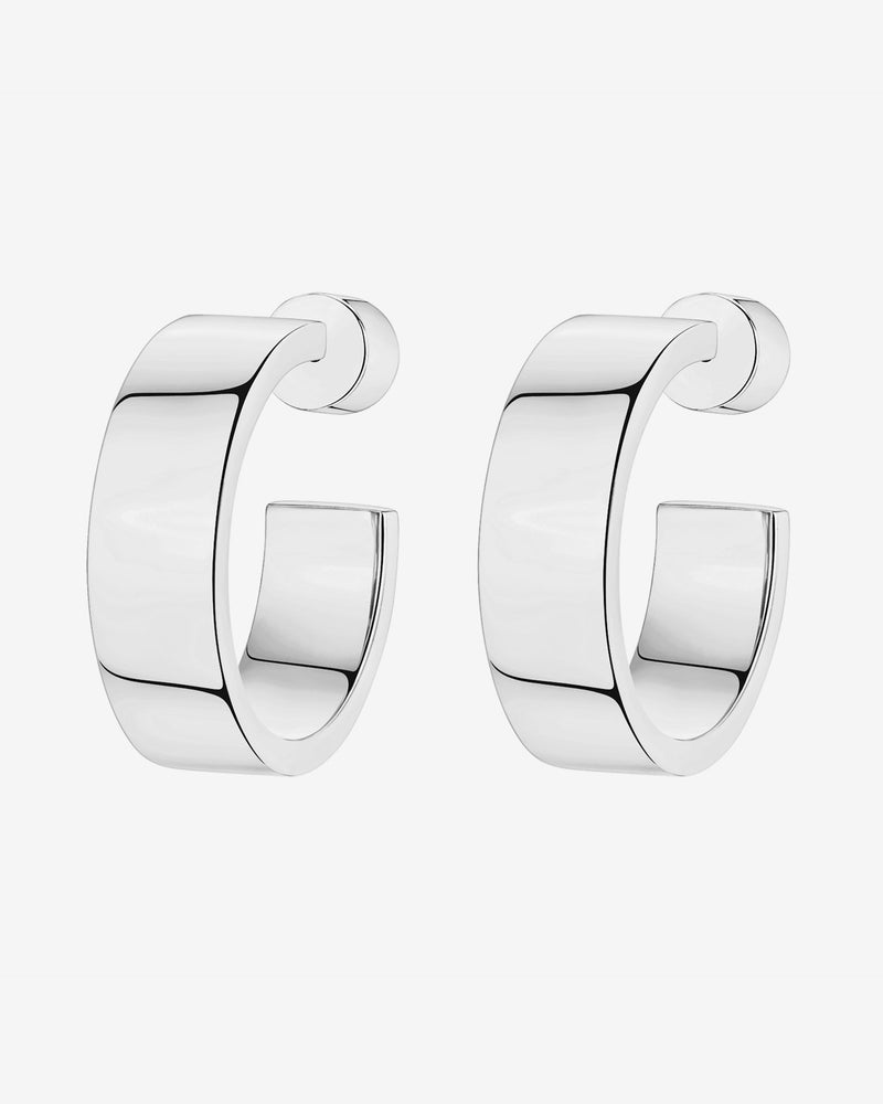 Squared Edge Hoops