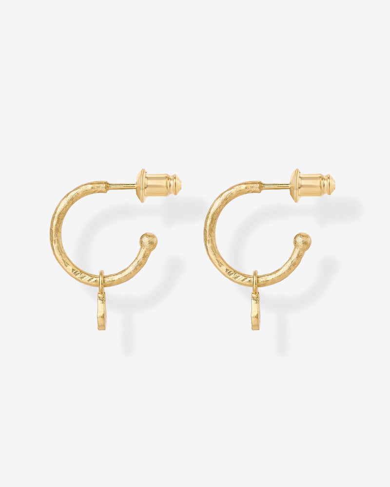 PAVOI - Drop Hammered Hoops