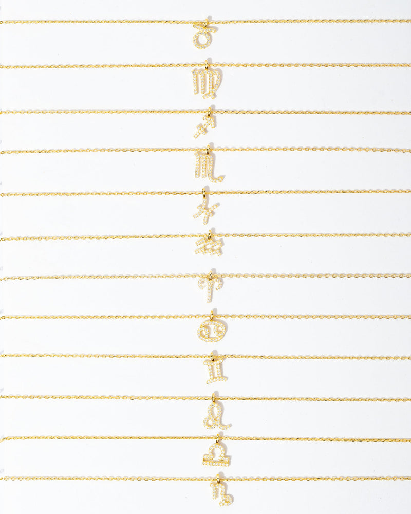 Zodiac Pendant Necklace